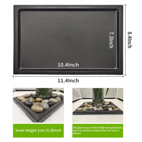 KEOHOLI bonsai humidity tray inner size fits most pots and keeps roots cushioned