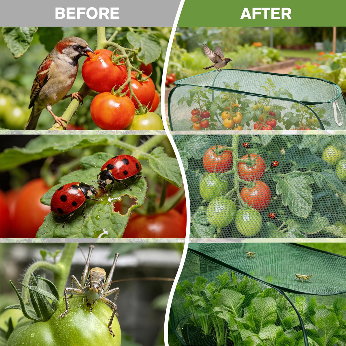 KEOHOLI 35L x 15W x 15H dimensions suit various raised beds.