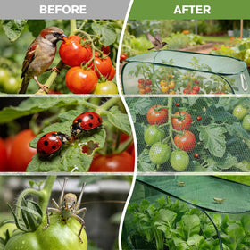 KEOHOLI 35L x 15W x 15H dimensions suit various raised beds.