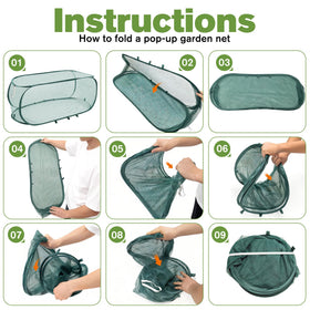 KEOHOLI versatile covers protect vegetables, fruits, flowers, and seedlings across beds.