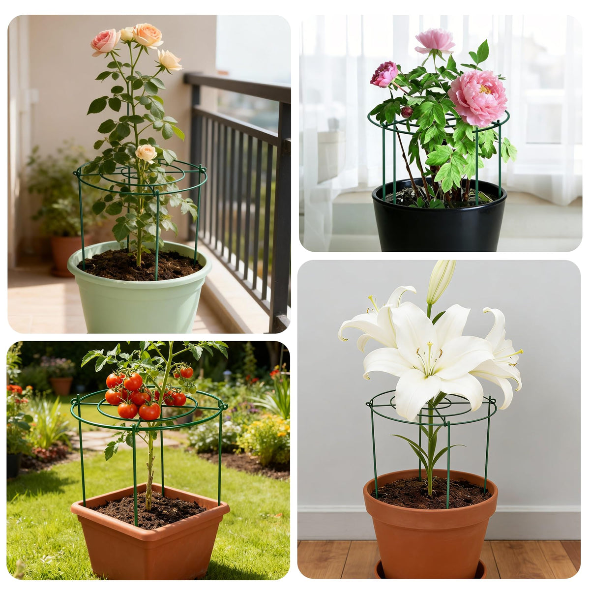 KEOHOLI outdoor garden setup shows easy to use, durable protection for plants