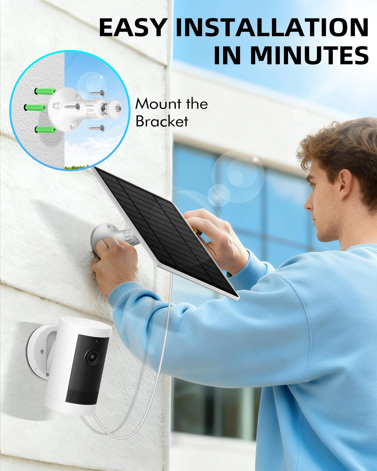 KEPEAK monocrystalline solar cells deliver efficient charging.