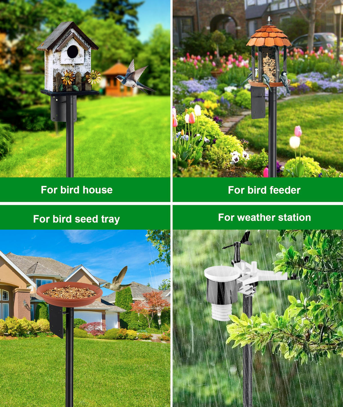 Keplrend camera-compatible pole aligns smart feeders for sharp close-ups