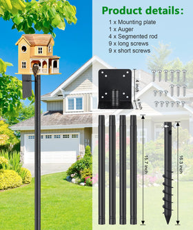 Keplrend supports 20+ pound feeders for heavy wildlife setups