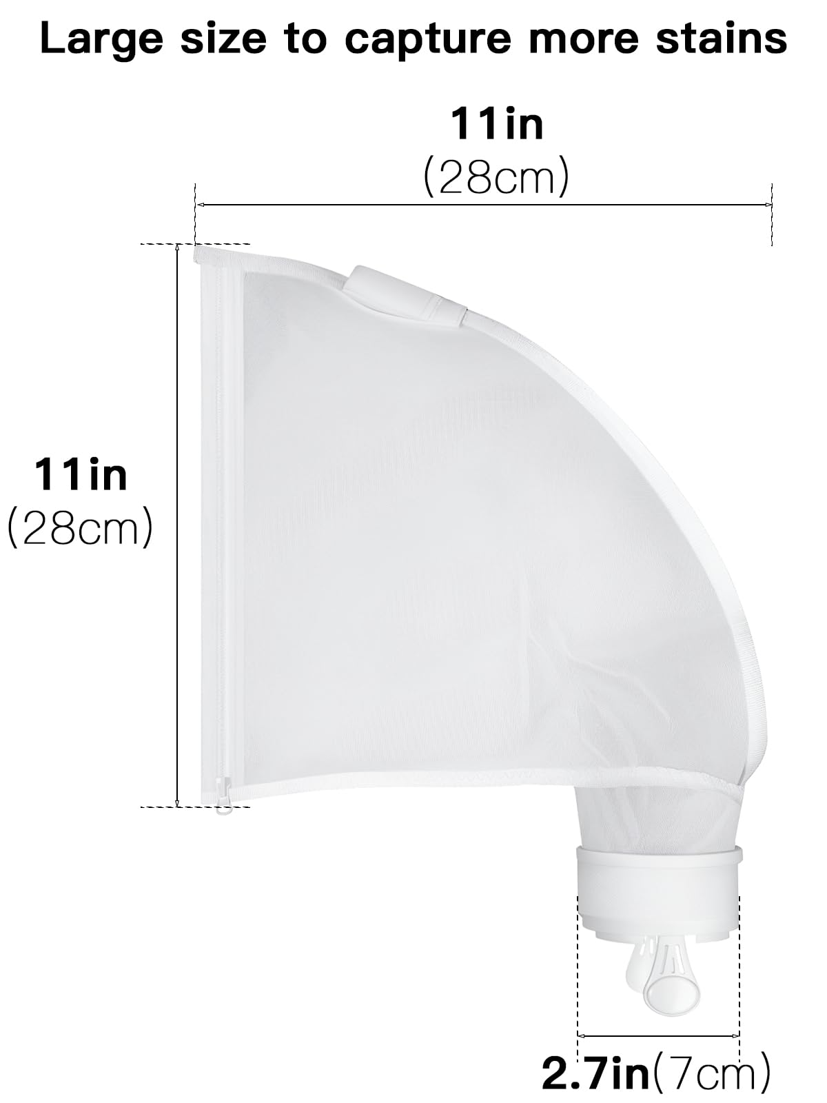 Keptwell Polaris bag replacement 2-pack for ongoing pool care.