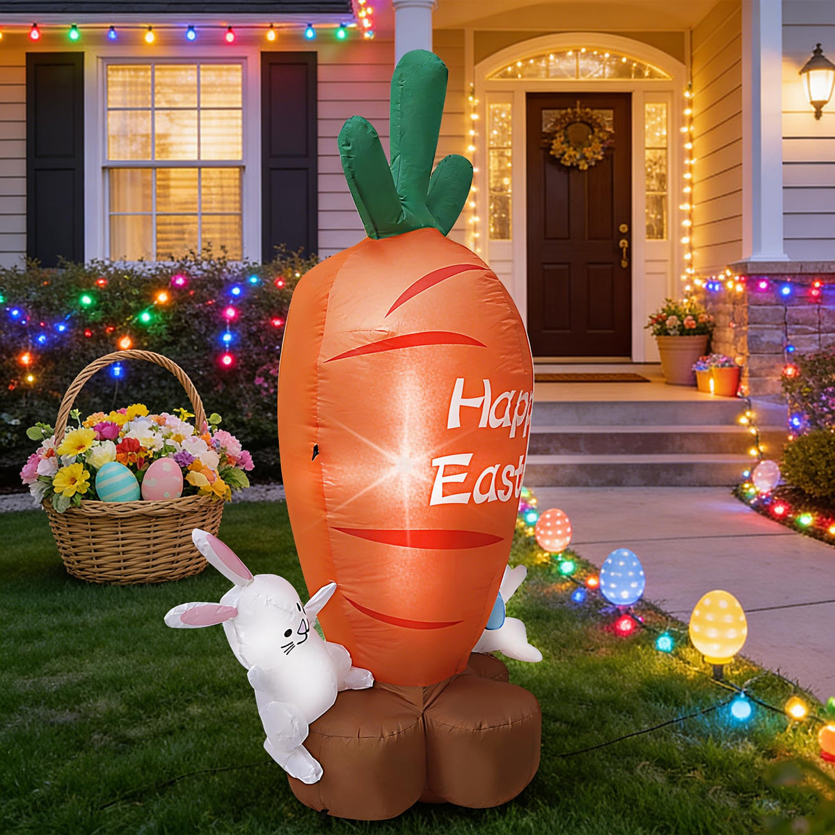 Kerithsoco Easter inflatable suitable for indoor and outdoor use