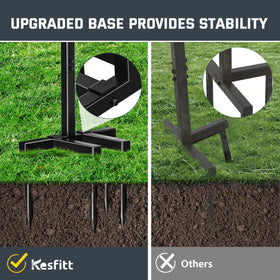 Kesfitt hose holder stand detachable design for easy setup and storage.