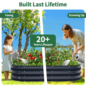 Kesfitt twelve-inch depth promotes robust root growth and soil control