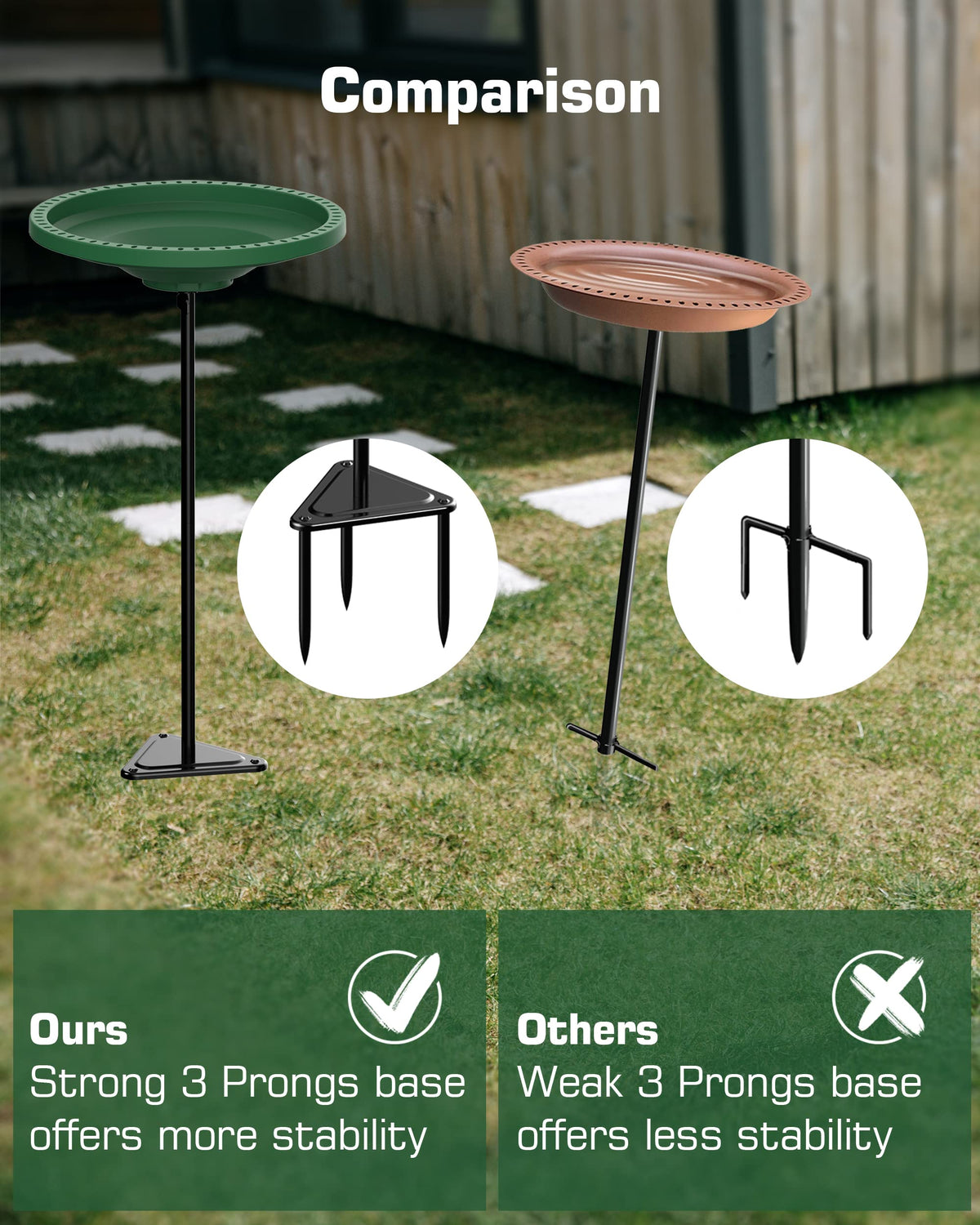 Kesito circle green garden decor enhances outdoor spaces.