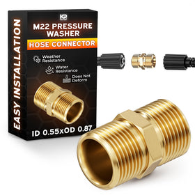 KETAR M22 14mm quick-connect adapter for precise, leak-free connections