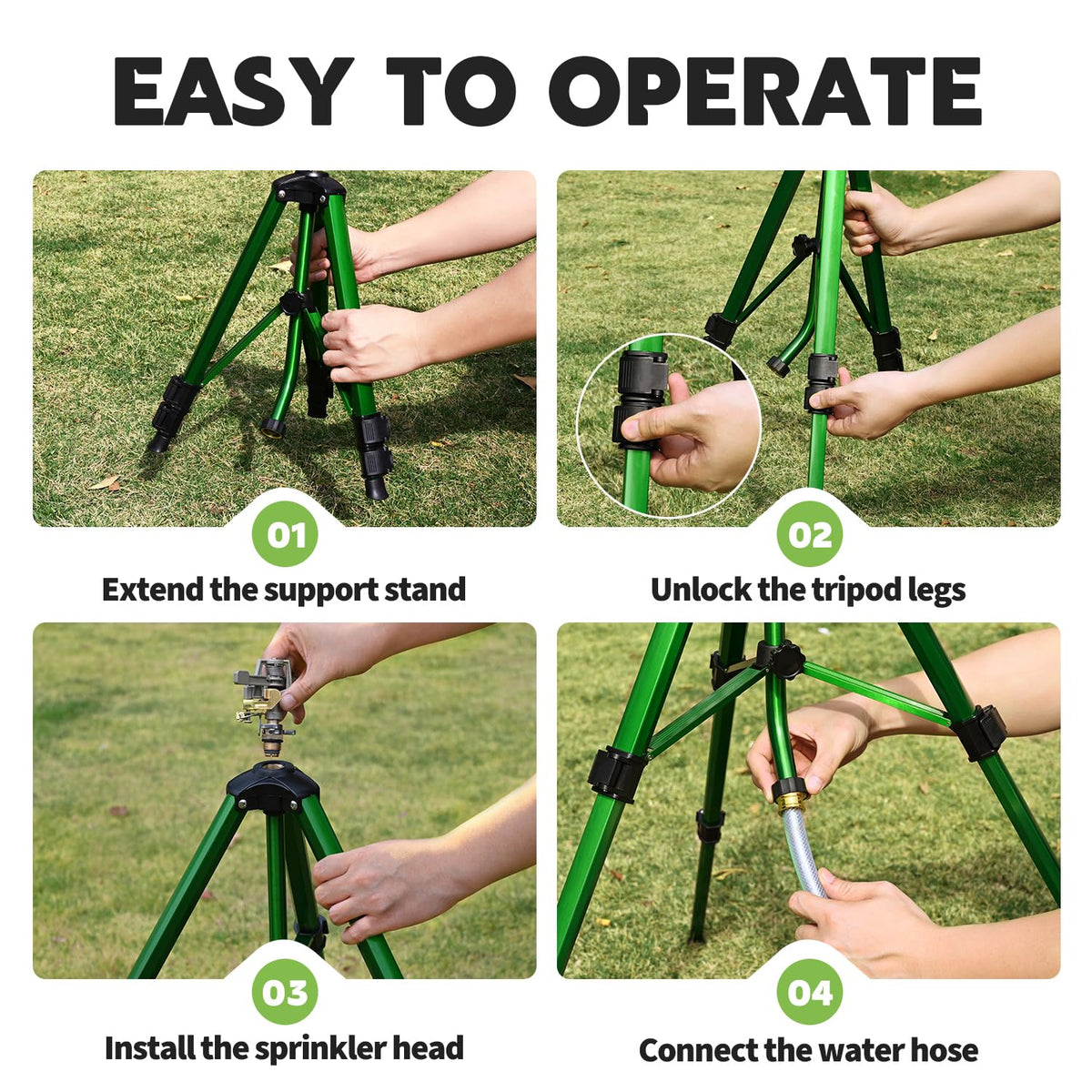 Keten includes Teflon tape for easy, leak-free installation