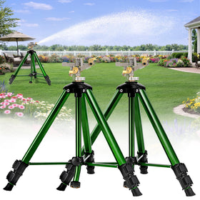 Keten Impact Lawn Sprinkler with tripod base for steady yard watering