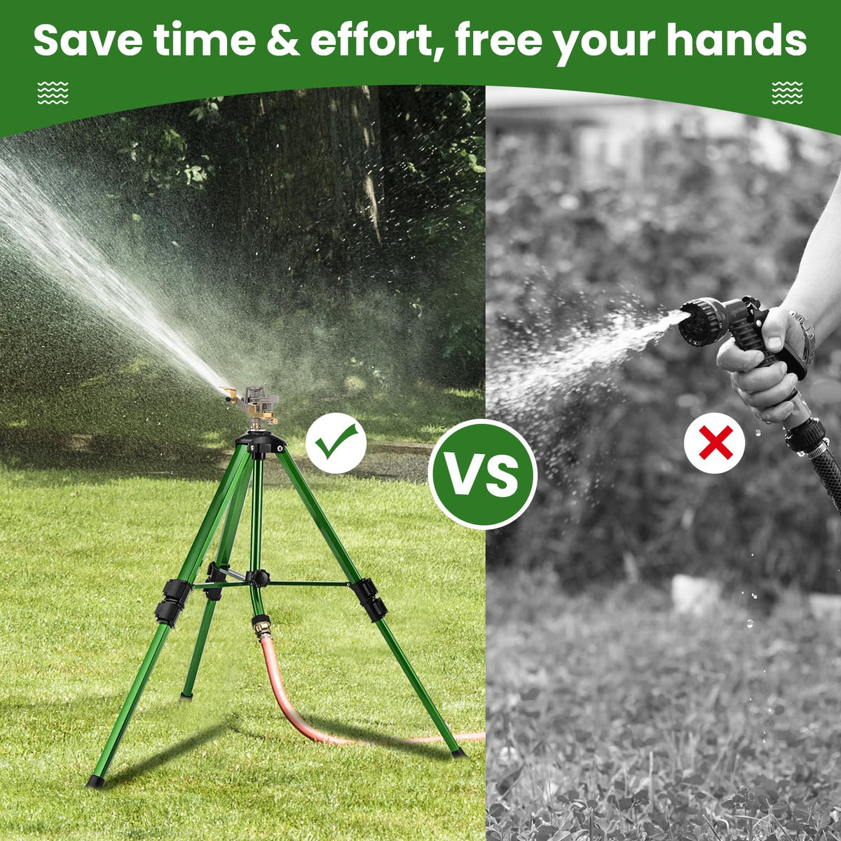 Keten random-color sprinkler heads inside the package add setup variety