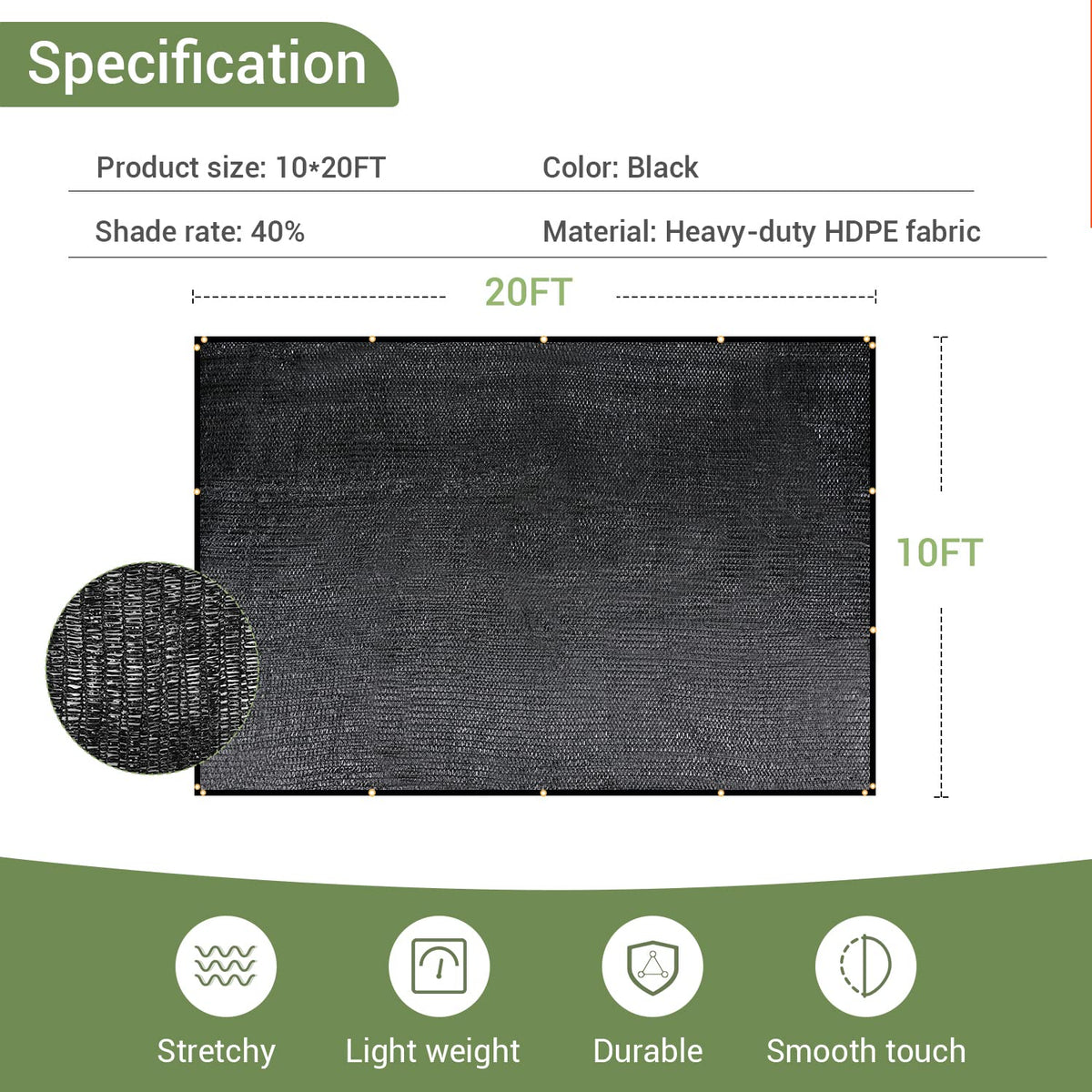Keten shade cloth ideal for garden, pergola, and patio spaces.