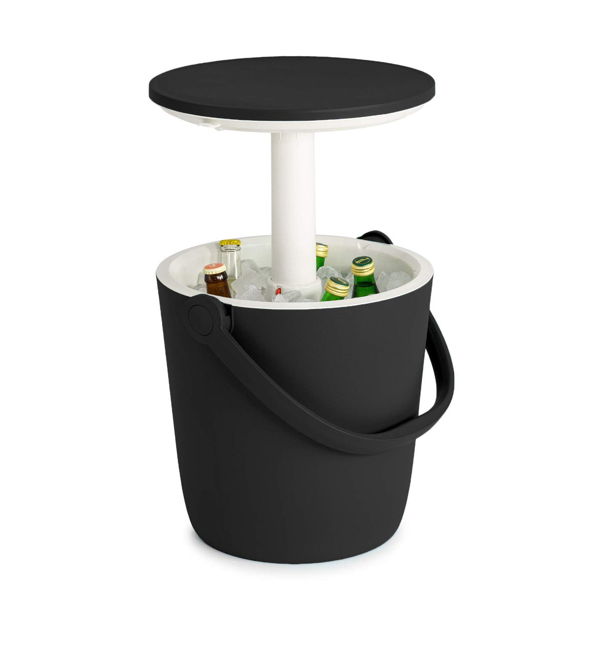 Keter Go Bar cooler with closed lid for easy transport and ice storage