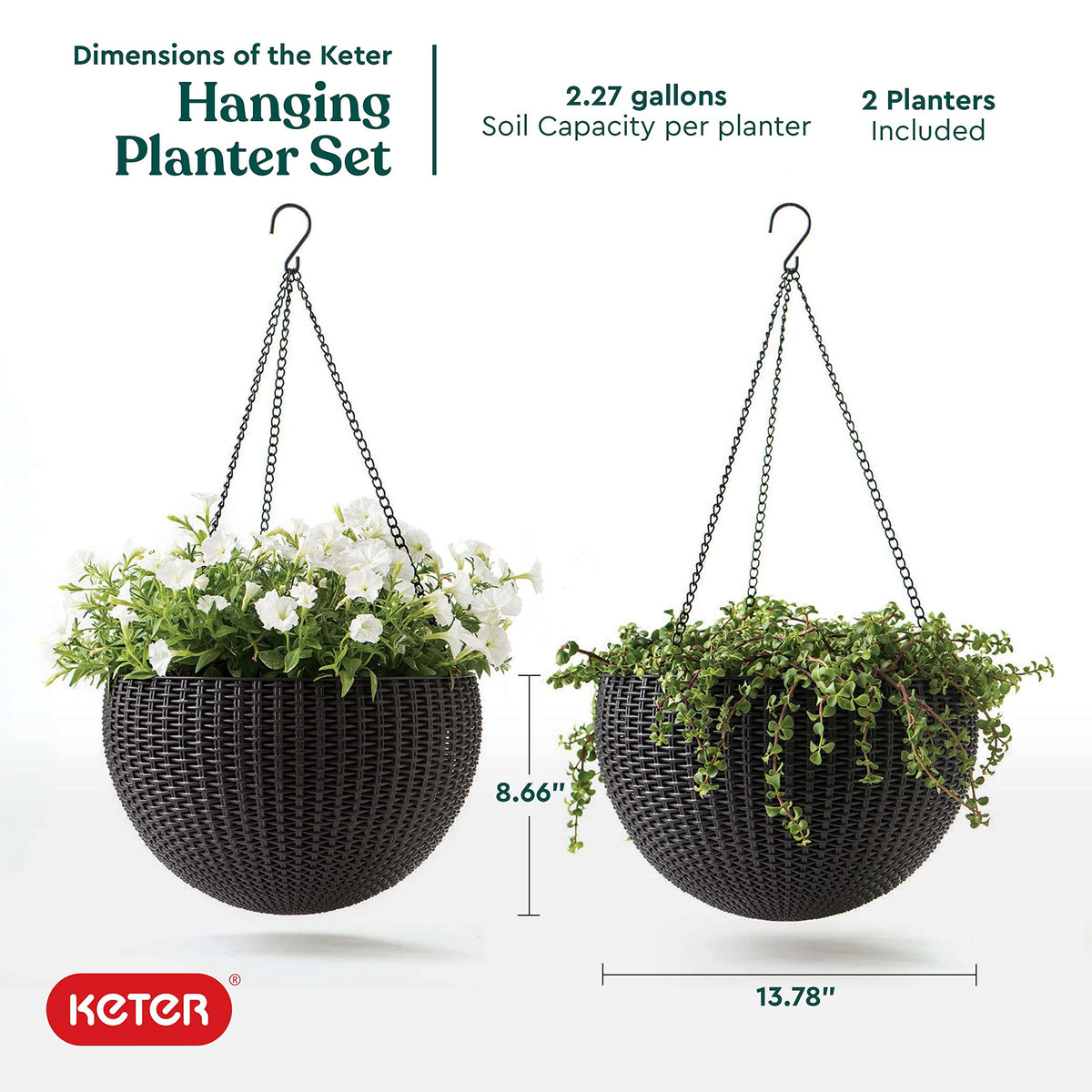 Sealed inner bowl with drainage plug for flexible indoor or outdoor placement.