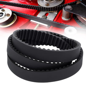 Ketofa 1203335 lawn mower belt close-up for precise fit and durable clutching.