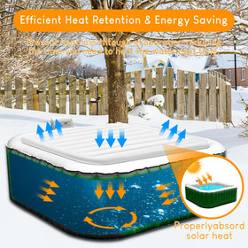 Ketofa cover with anti-leak hole ensuring secure inflation