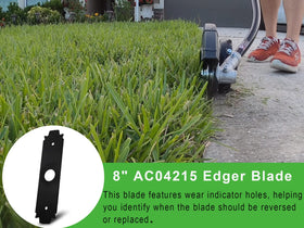 Ketofa edger blade compatible with Ryobi Expand-It attachment