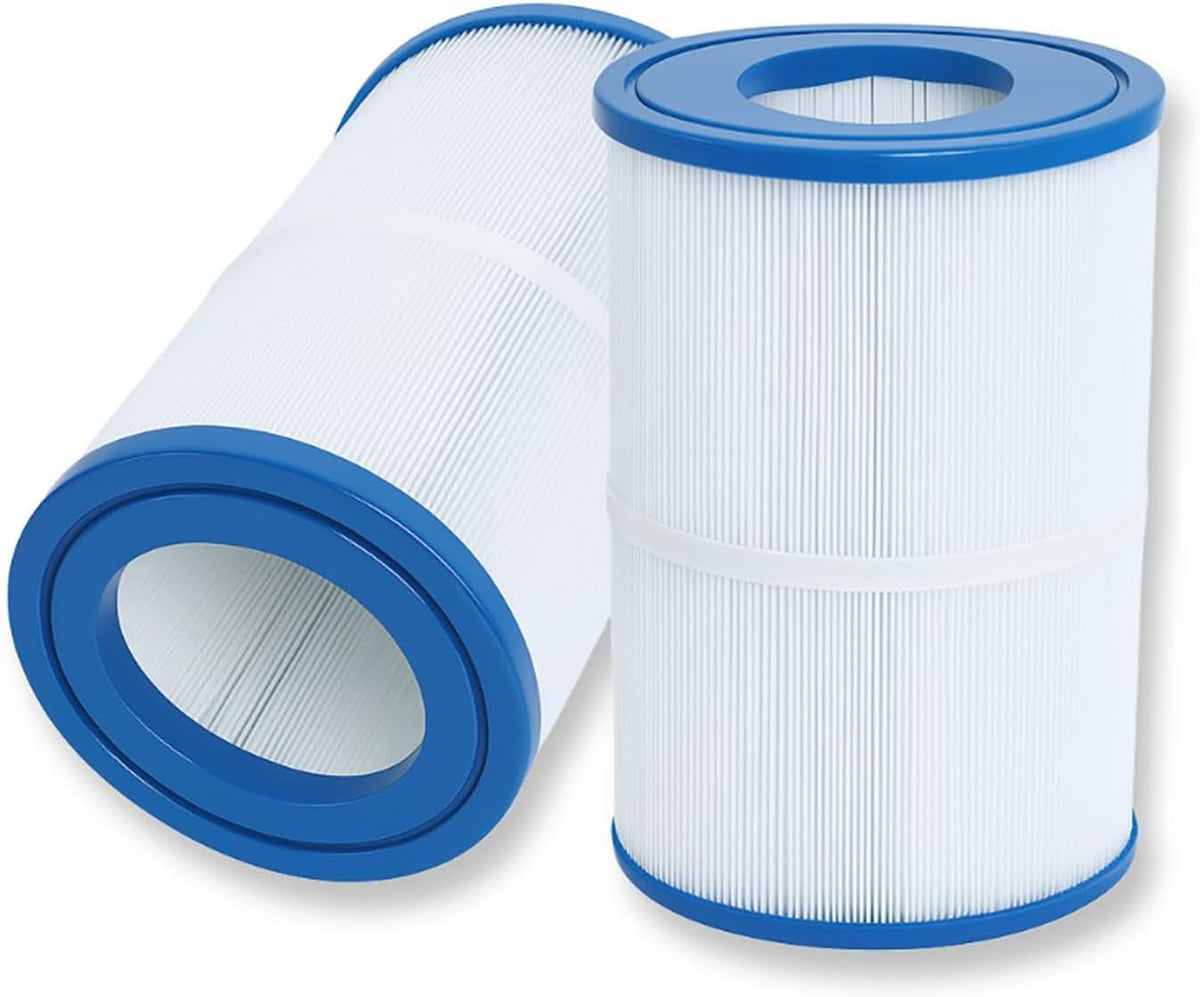 Ketofa PDM30 spa filter oval assembly shows durable pleated media for clear water flow.
