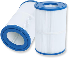 Ketofa PDM30 spa filter oval assembly shows durable pleated media for clear water flow.