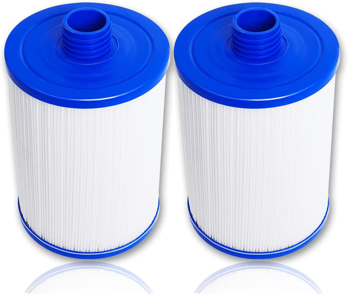 Ketofa PWW50P3 filter front view highlights durable polyester cartridge for longer spa filtration.
