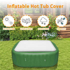 Ketofa spa cover rain and dust protection close-up
