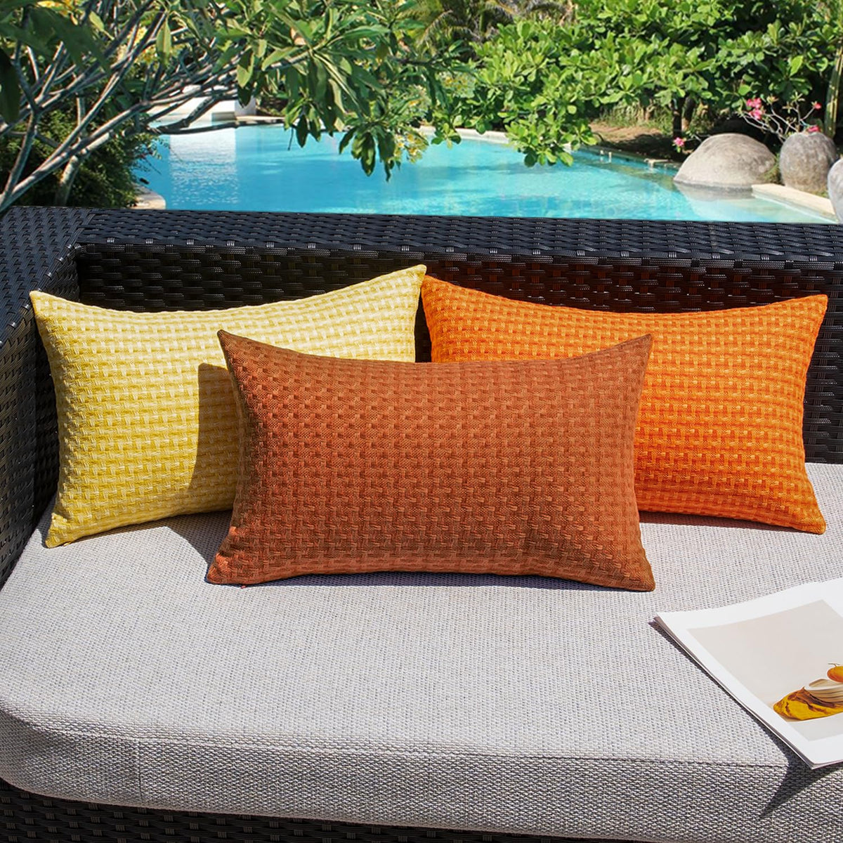 Two-pack of Kevin Textile covers ready without inserts for quick refresh
