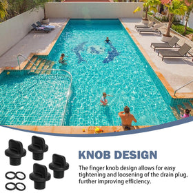 Keydinht R0446000 installation-ready plug makes pool maintenance smoother.