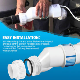 KEYDINHT salt cell union kit O-rings ensure a tight seal and leak prevention