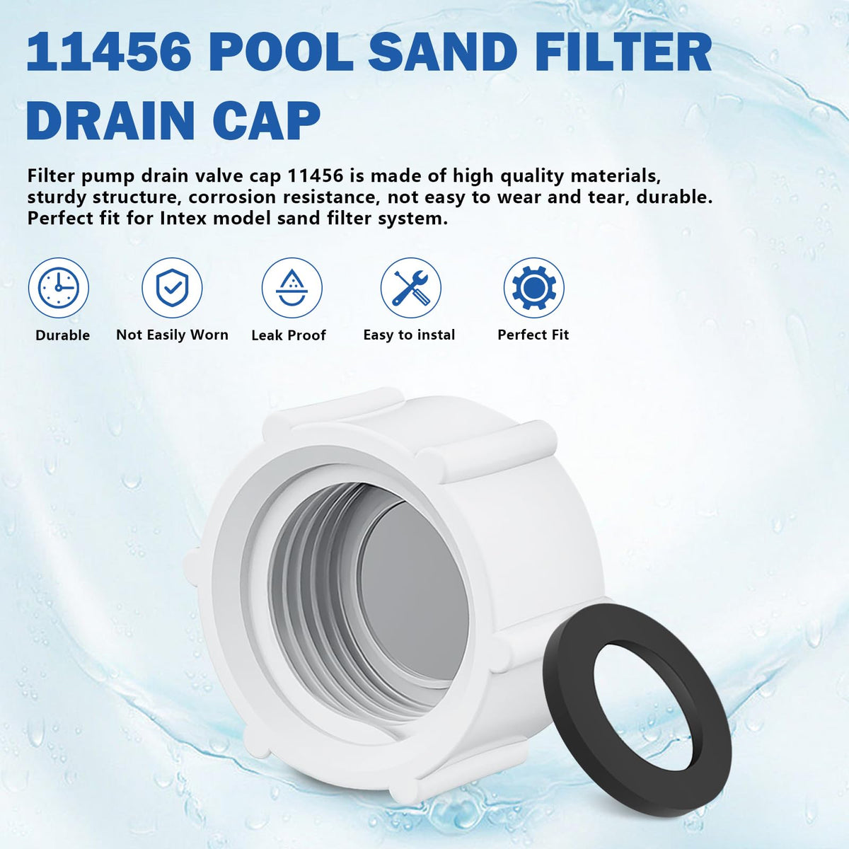 KEYDINHT compatible cap highlights durable, corrosion-resistant construction.