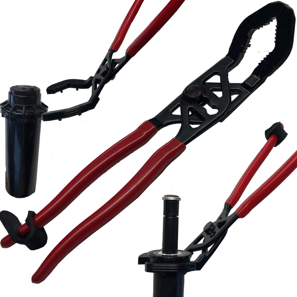 Keyfit Tools sprinkler head wrench with angled jaw for easy access and precise grip