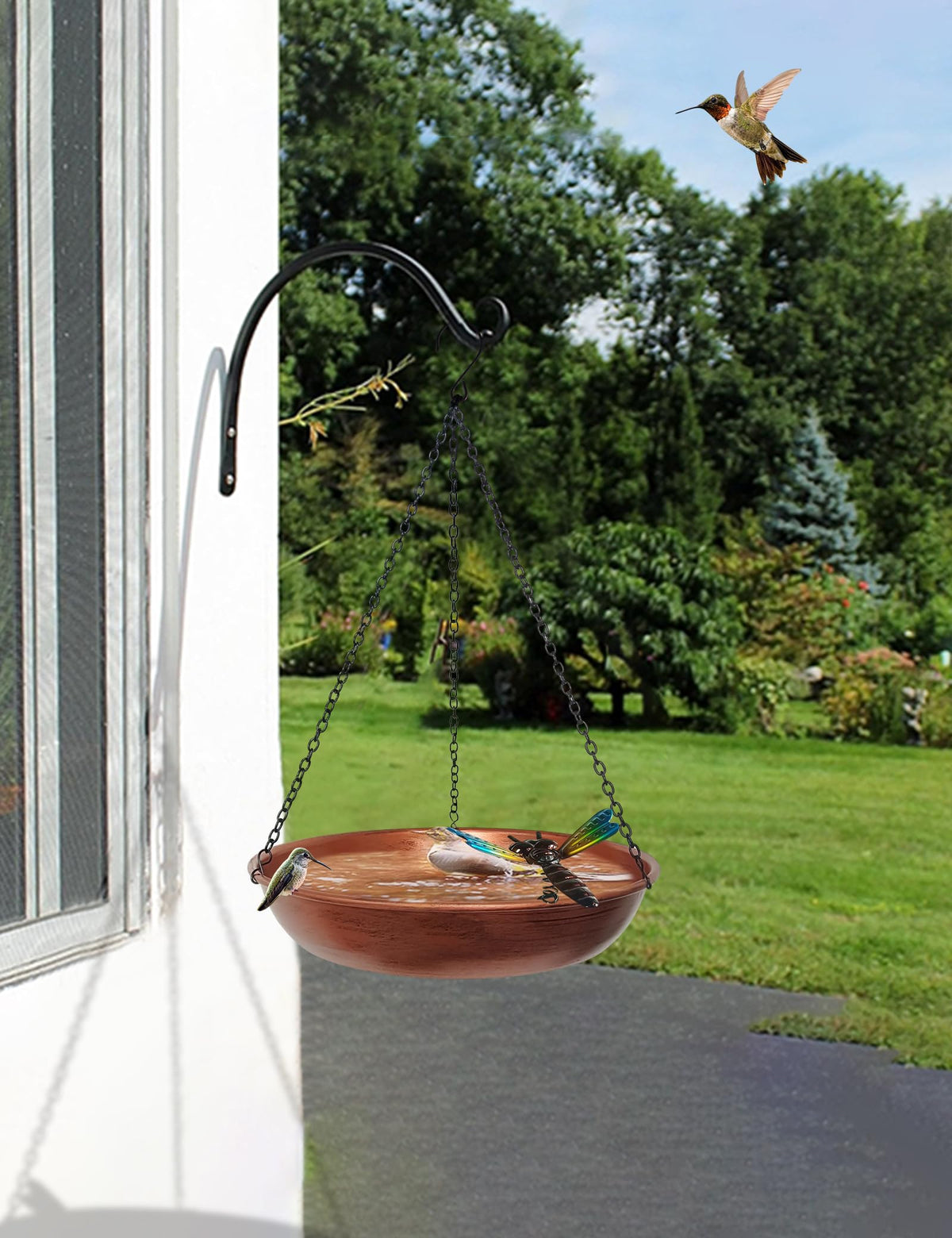 Keygift easy-hang chain for quick outdoor setup