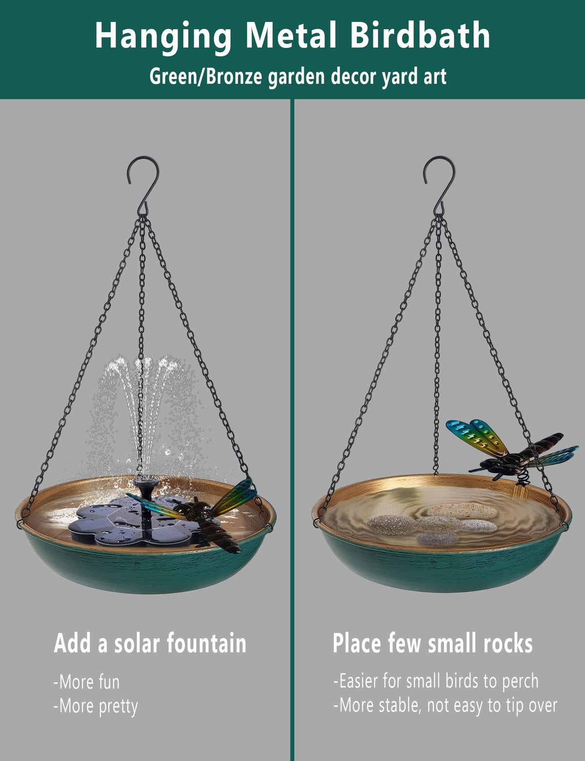 Keygift garden decor enhances outdoor spaces suitable for patios and trees