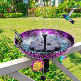 Keygift versatile for water or seed, attracting birds and pollinators