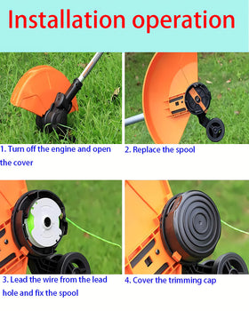 KEYHAO edge line replacement for Worx WG168 WG184 WG190 WG191.