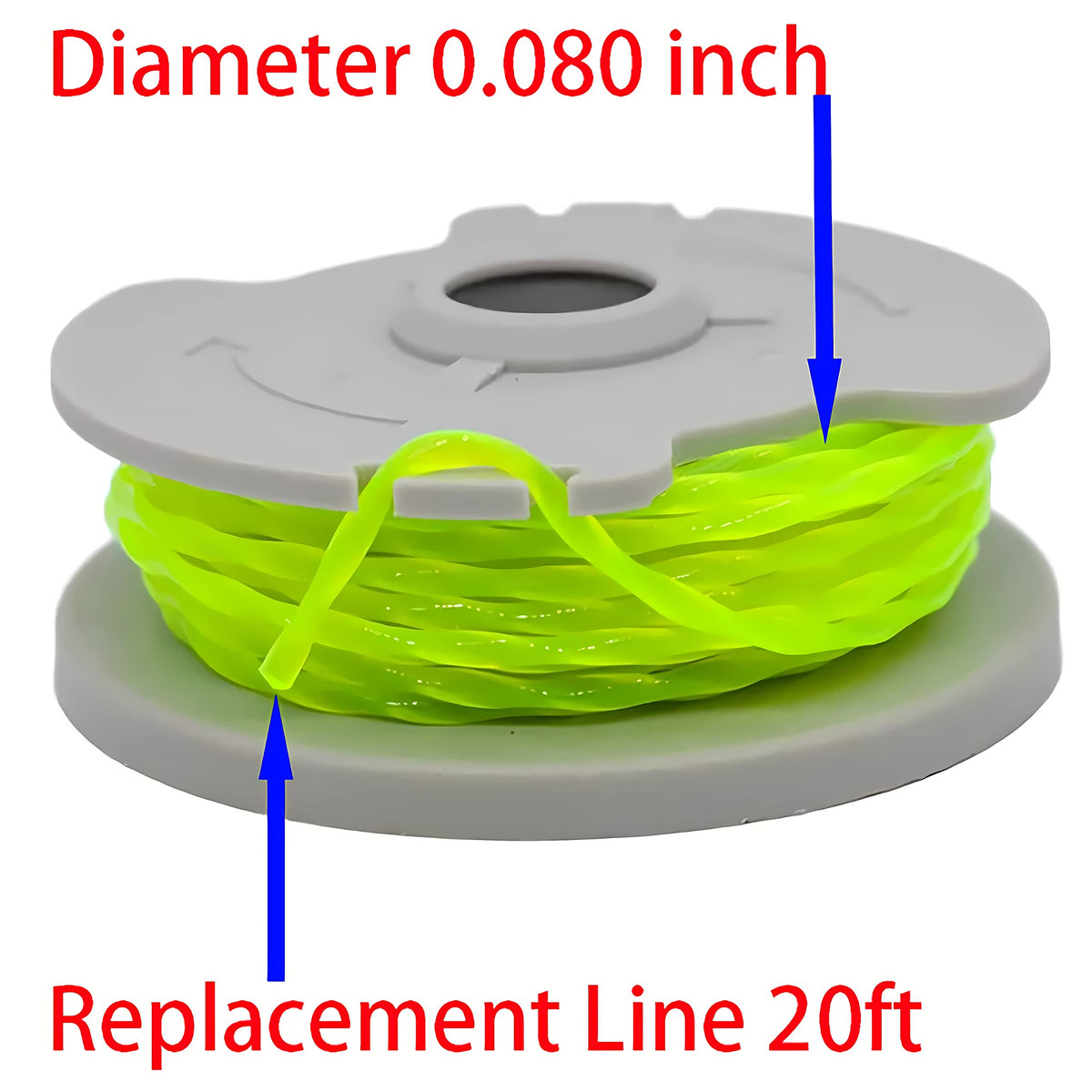 KEYHAO Worx-compatible spools improve replacement efficiency for trimming tasks.