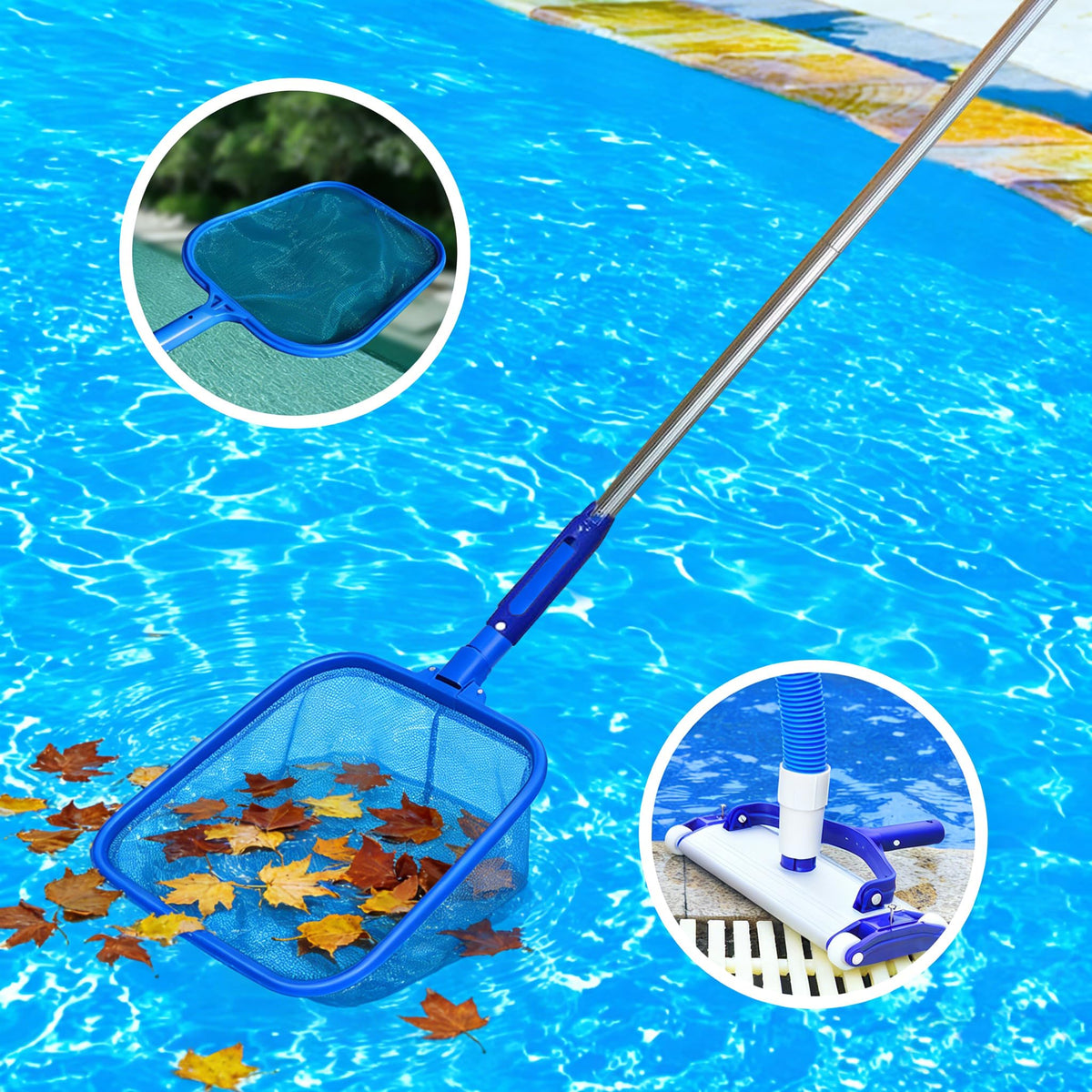 Keyrank multi-attachment hook for robotics streamlines pool chores