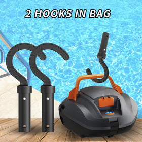 Keyrank pool hook uses durable ABS and PC to resist cracking under water and sun