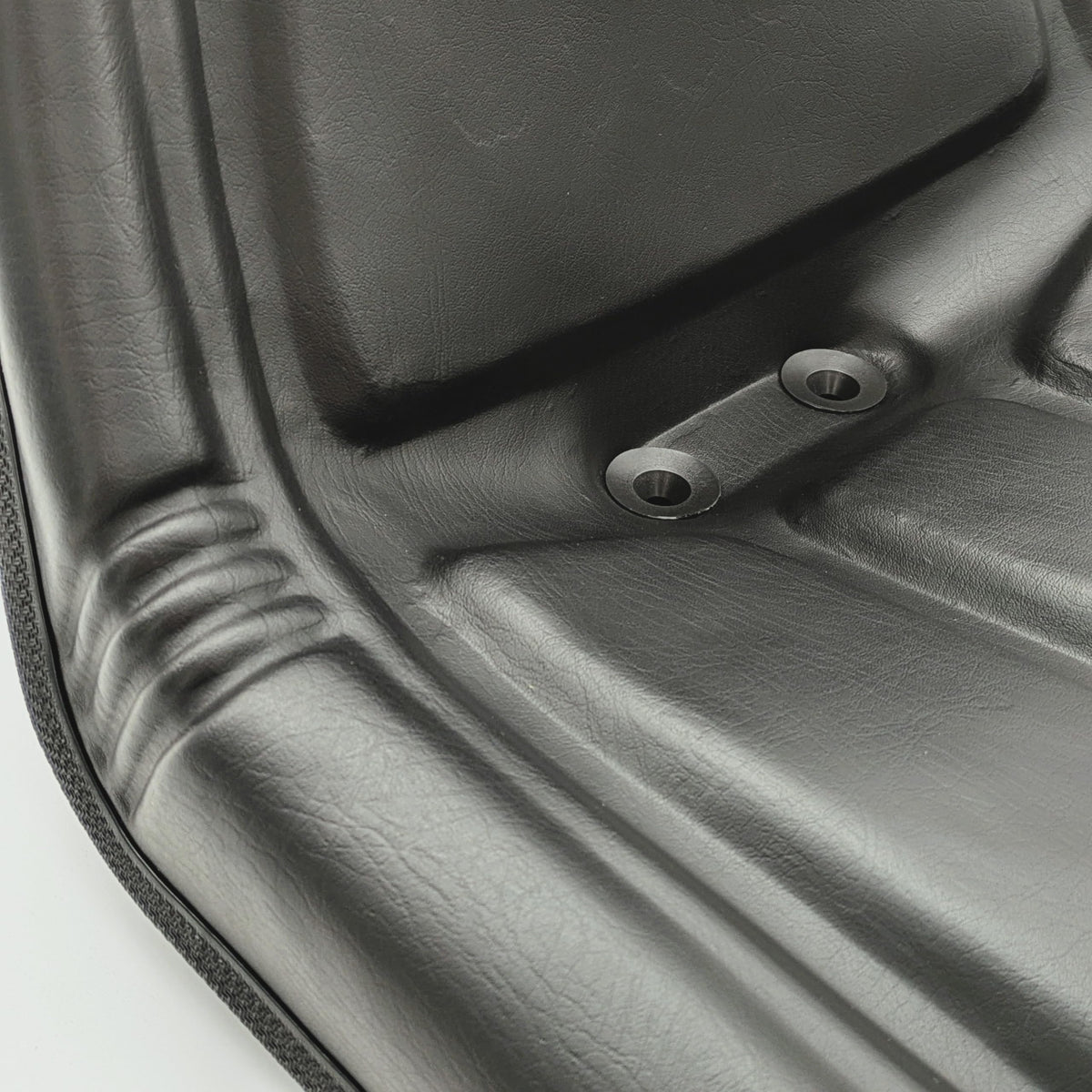 Keystone Seats cutaway view reveals foam construction for durable comfort