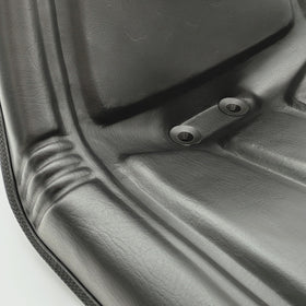 Keystone Seats cutaway view reveals foam construction for durable comfort