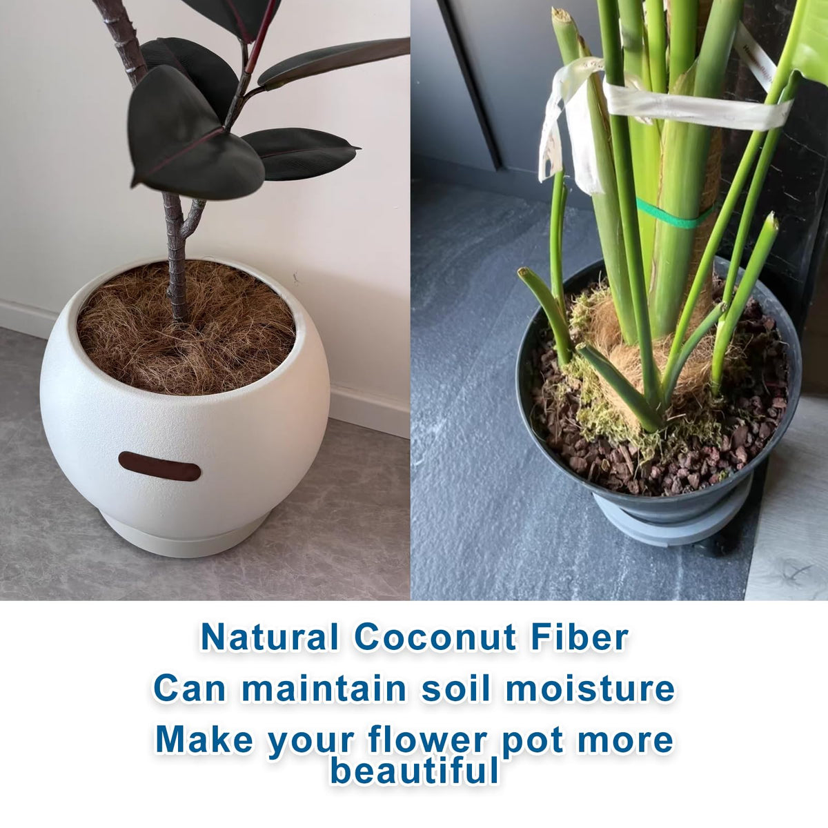 KFAREJGOAE easy-to-mold fiber shapes into nest forms for birds.