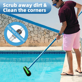 KGC ez-clip connection fits standard pool poles securely.