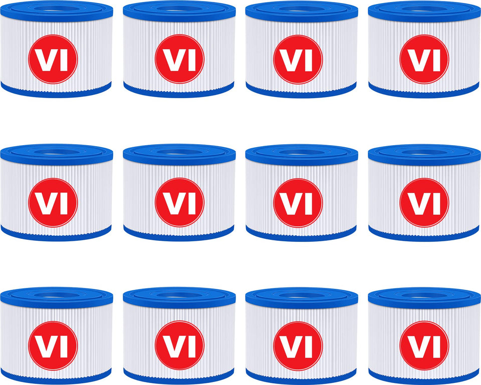 KGC Type VI filter 12-pack box boosts spa filtration