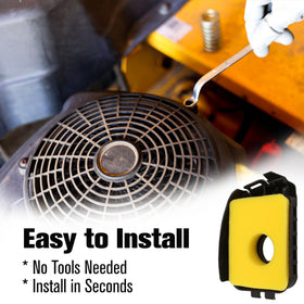 KH866 durable plastic construction resists heat and vibration during operation.