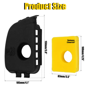 KH866 foam filter included maintains clean airflow for Briggs and Murray engines.