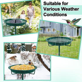 KHayRovies easy-assembly design enables quick setup with rust-resistant coating