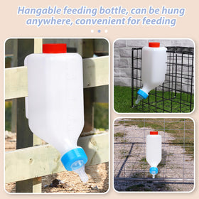 KHEARPSL bottle scale display aids precise milk measurements
