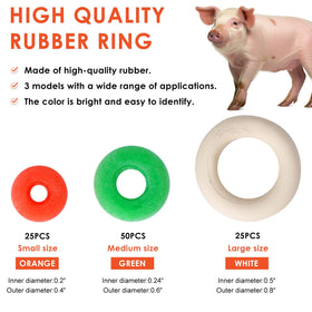 KHEARPSL Goat Banding Kit—rubber ring small for adaptable animal sizing and secure fit