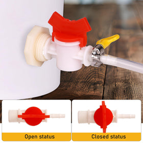 KHEARPSL Rabbit Nipple Drinker Kit hole opener ready for hole drilling.